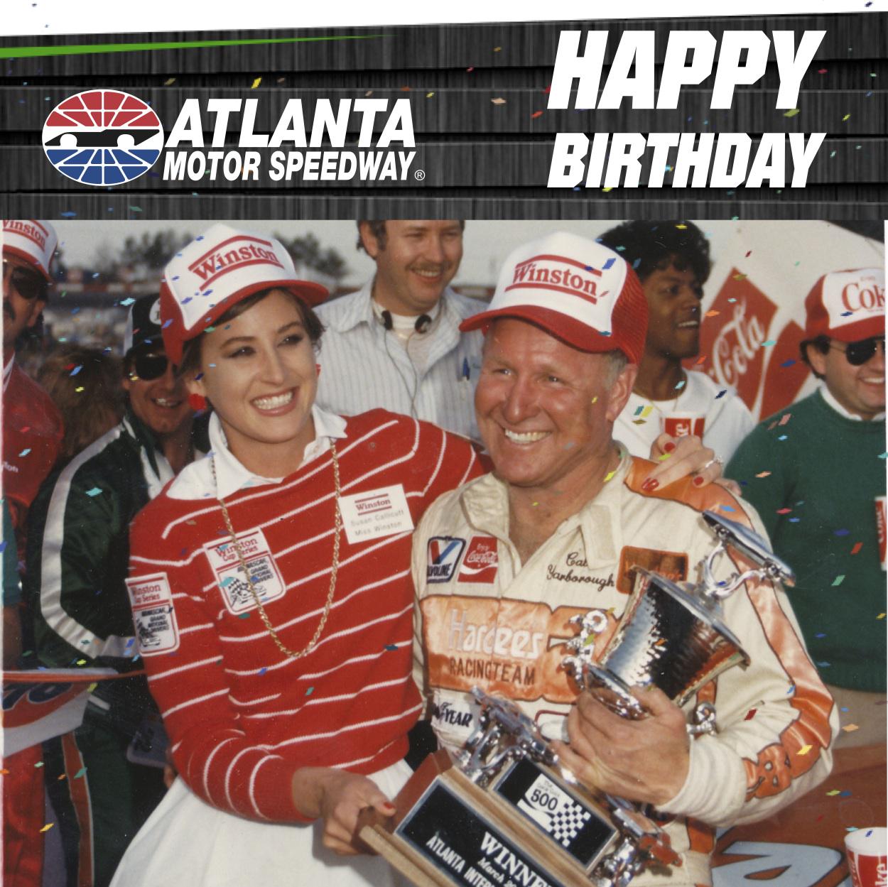 Here\s to a legend celebrating his birthday today! Happy birthday wishes to Cale Yarborough! 