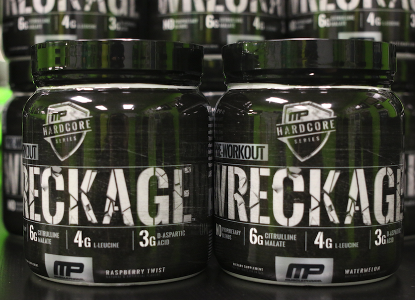 #MP Contest! Six winners will get both flavors of the New Hardcore Series Wreckage Pre-Workout! RT 2 ENTER!