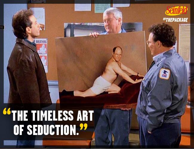 Of timeless seduction art Seinfeld Poster