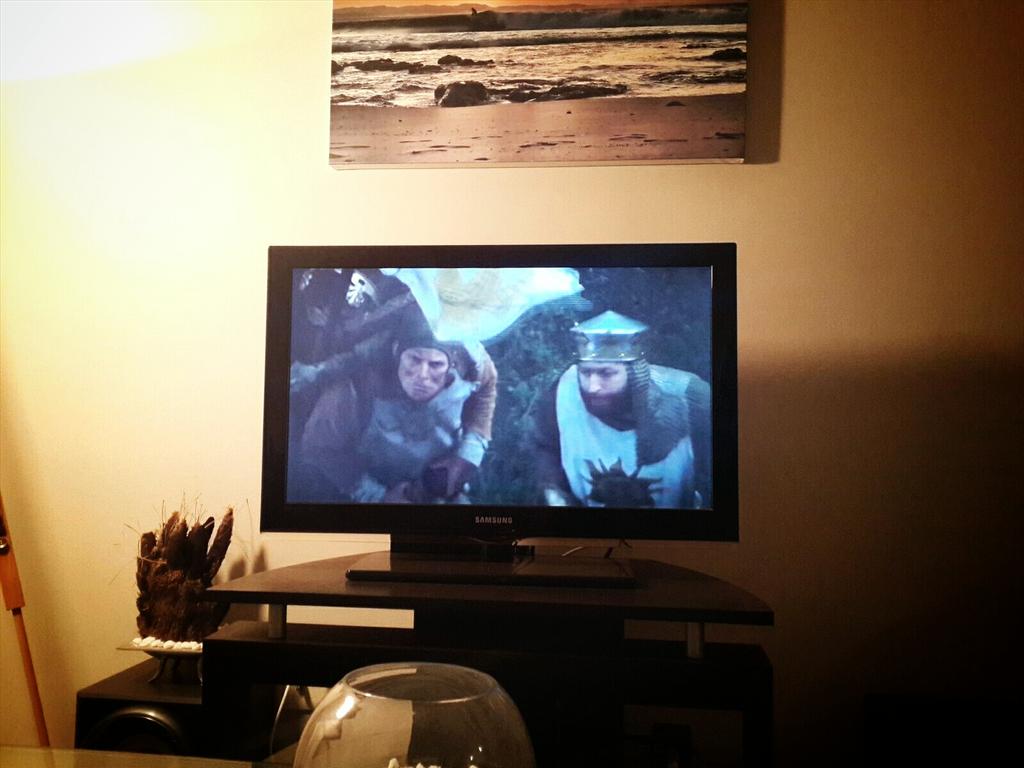 darrynvdwalt's tweet image. Loads o laughs #pythonesque @TheatreOnTheBay so back home watching #MontyPythonAndTheHolyGrail for the millionth time