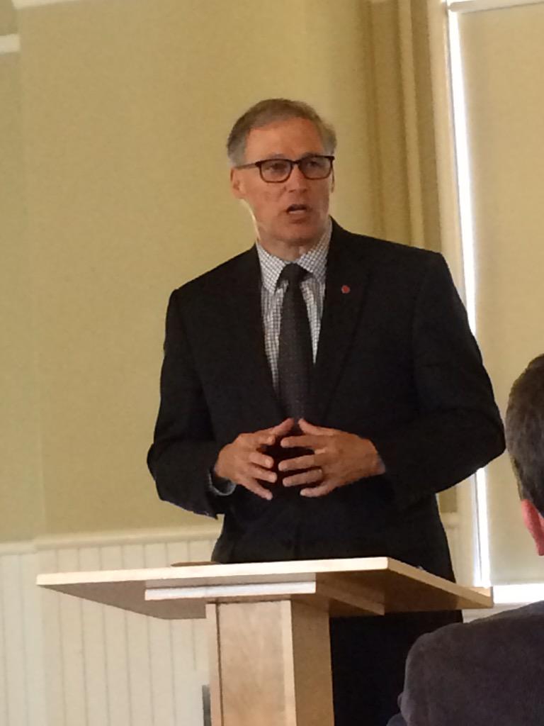 Attention to economic growth and development in #VanWA from Governor Inslee today.