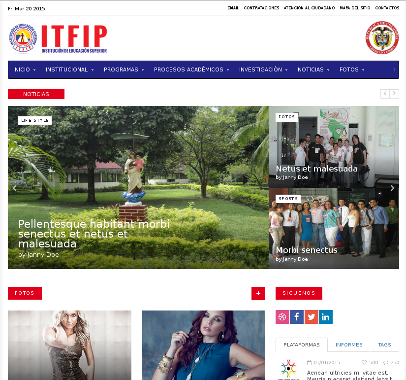Chicos esta es una propuesta de diseño para implementar en la pagina web ustedes que opinan??
