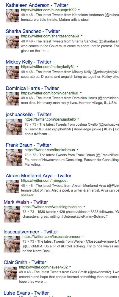 HostessTori's tweet photo. .@premiumbusiness Help? I take my Twitter presence seriously. Being impostered by 30+ accounts &amp; ur support team=no help. http://t.co/kNrCcWXWY6
