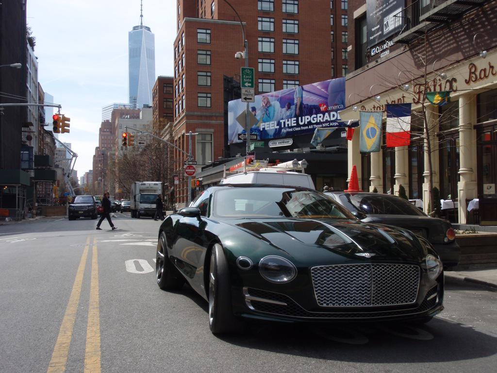 #EXP10Speed6 arrives in SoHo New York #BentleyStudio #BentleyBespoke