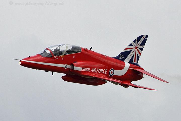 EssexHebridean's tweet photo. Red 7 2014 Flt. Lt. Mark Lawson in XX278 at @WaddAirShow last July. http://t.co/Sc8oYFBdN2