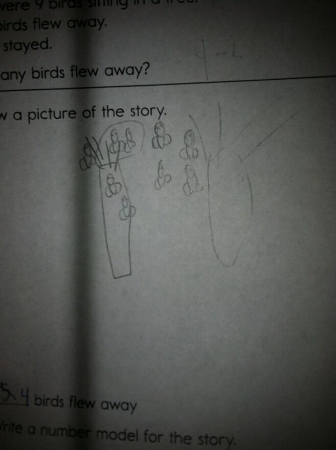 sheree0128's tweet photo. I think I should be worried about what my son thinks a bird looks like! #OnlyDavid http://t.co/1Jt0RMr4ko
