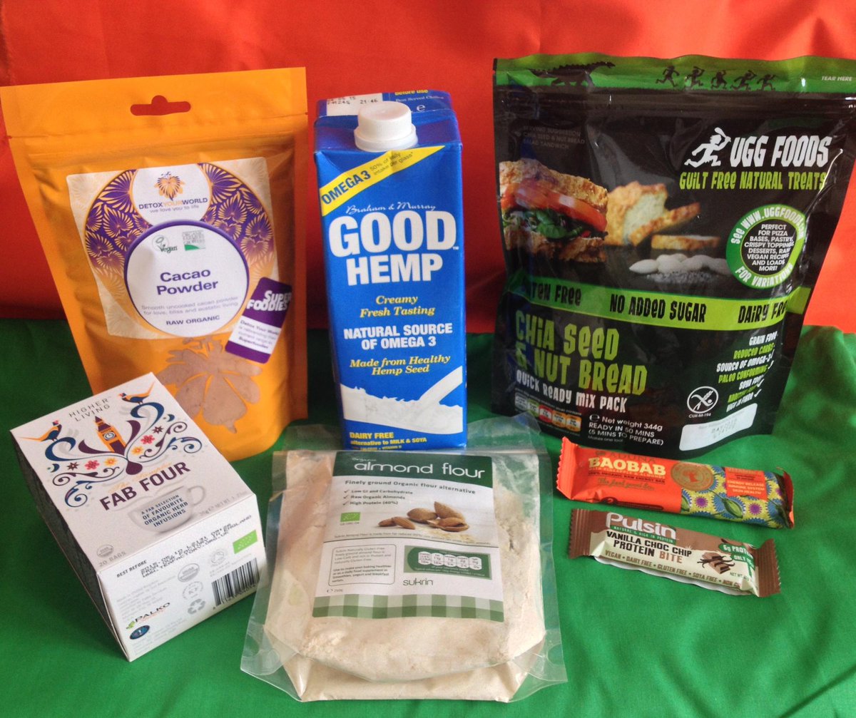 NHFshop's tweet image. RT &amp;amp; FOLLOW to #win an #Easter #hamper #glutenfree #vegan #baking #tea #hemp #chia @goodhempfood @SukrinUK