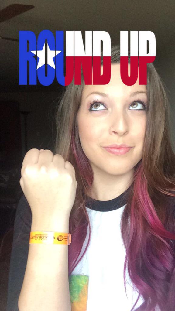 stacyrickardTV's tweet image. Lesssssssgo #RoundUp2015