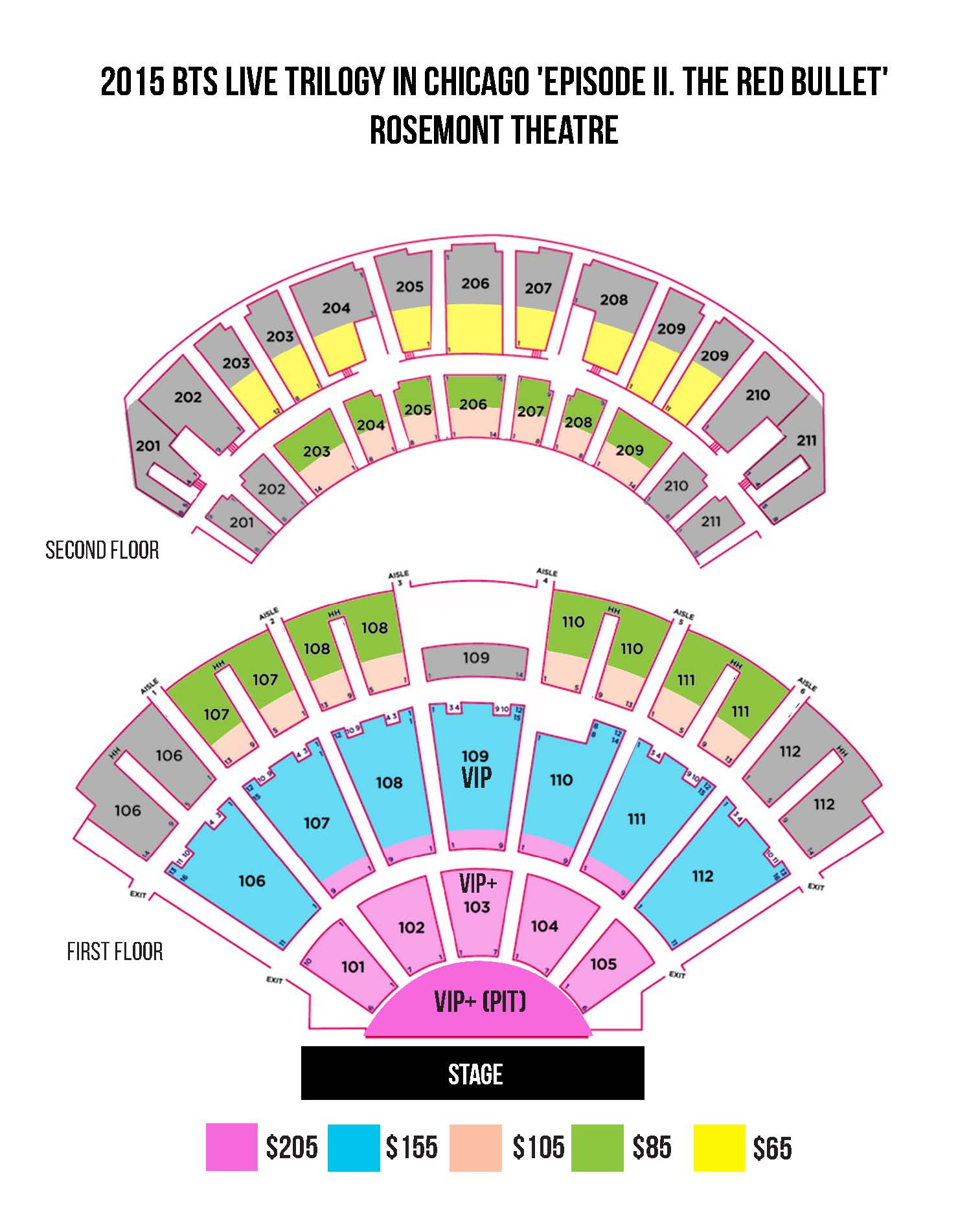info 2015 bts live trilogy episode ii the red bullet in usa bts seating chart la