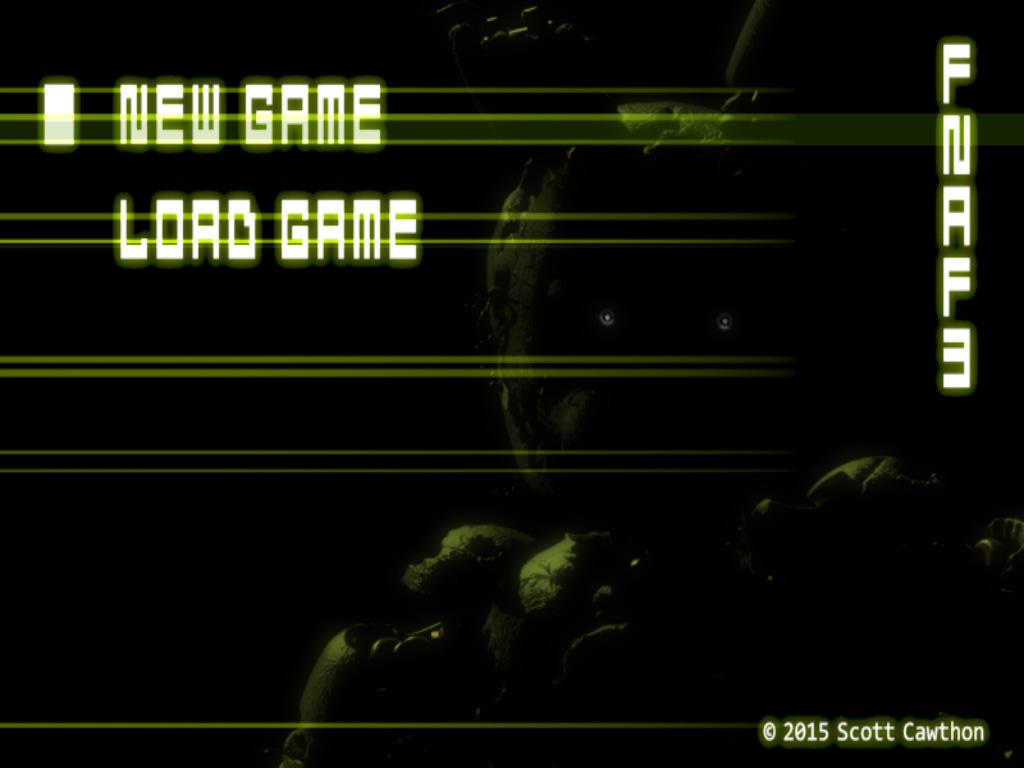 OMG OMG OMG. FNAF 3!