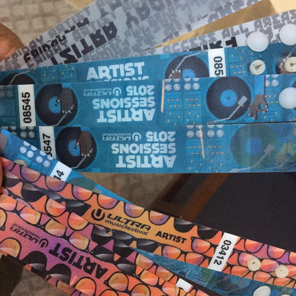 DJFreshSA's tweet photo. @Ultra #Miami2015 artist passes sorted for the weekend!!! #KeNako #FeuMiamiInvasion http://t.co/XikLW5GCWo