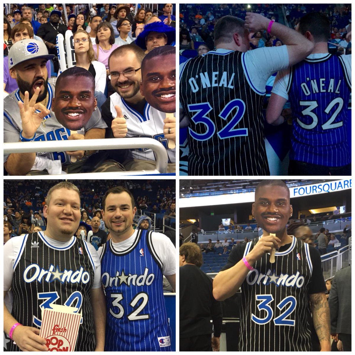OrlandoMagic's tweet photo. A lot of π for @SHAQ around @AmwayCenter tonight! #PureMagic #MagicHOF http://t.co/8a9e3eHa7T