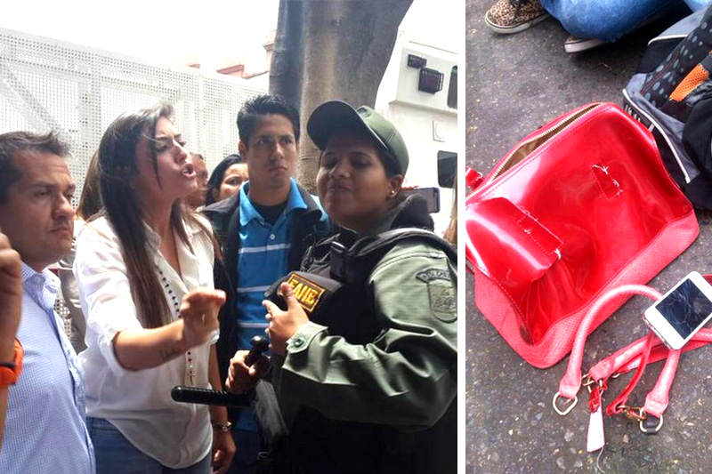 maduradascom's tweet photo. ¡SALVAJISMO ROJO! Chavistas arremetieron contra Patricia de Ceballos en el Palacio de Ju http://t.co/GomJV07onT http://t.co/ICKqdpoMg9