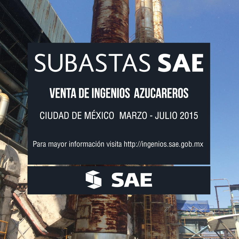 IndepOficialMex's tweet photo. Consulta toda la información para la licitación de ingenios azucareros, una de las ventas más importantes del SAE http://t.co/CEKoYs2zDO