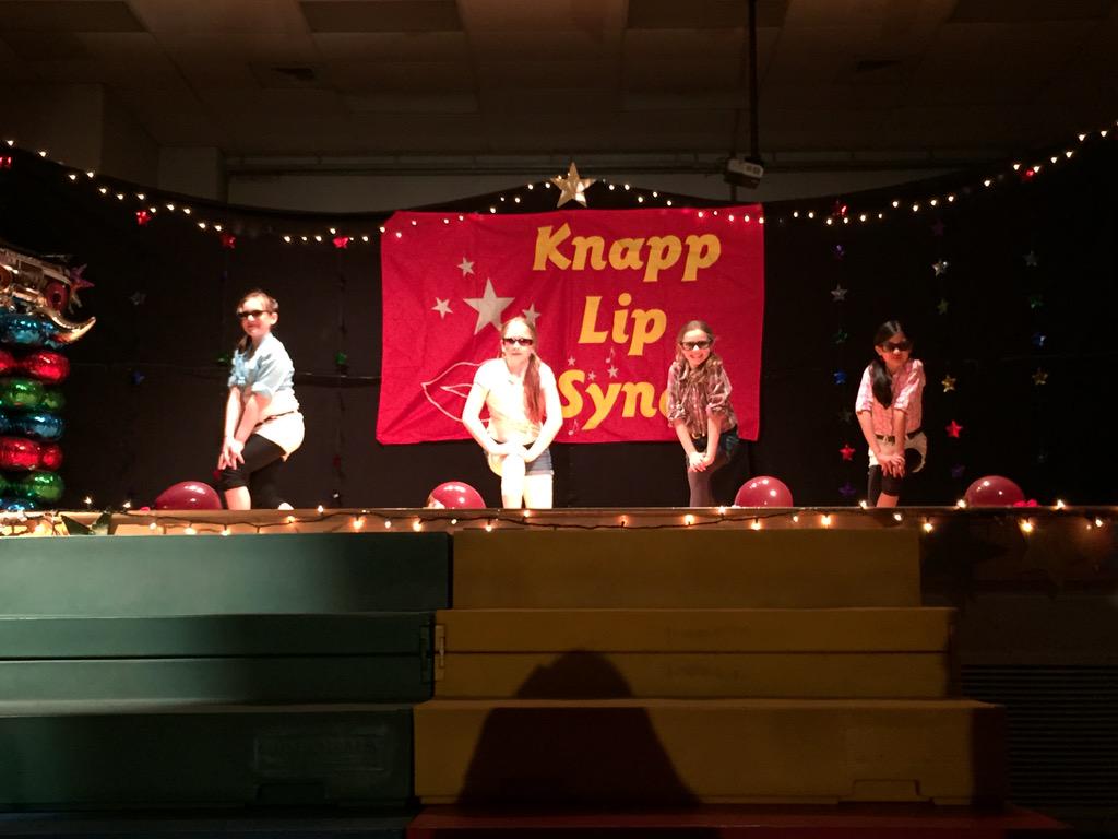 KnappElementary's tweet photo. Amazing performances: Heroes, America, Middle of Starting Over, Hard Knock Life #knapplipsync http://t.co/wyBp6TFuAm