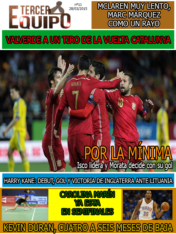 Tercer_Equipo's tweet photo. #Portada: Por la mínima http://t.co/WdkZ8oPsiF http://t.co/k0wvYyroEk