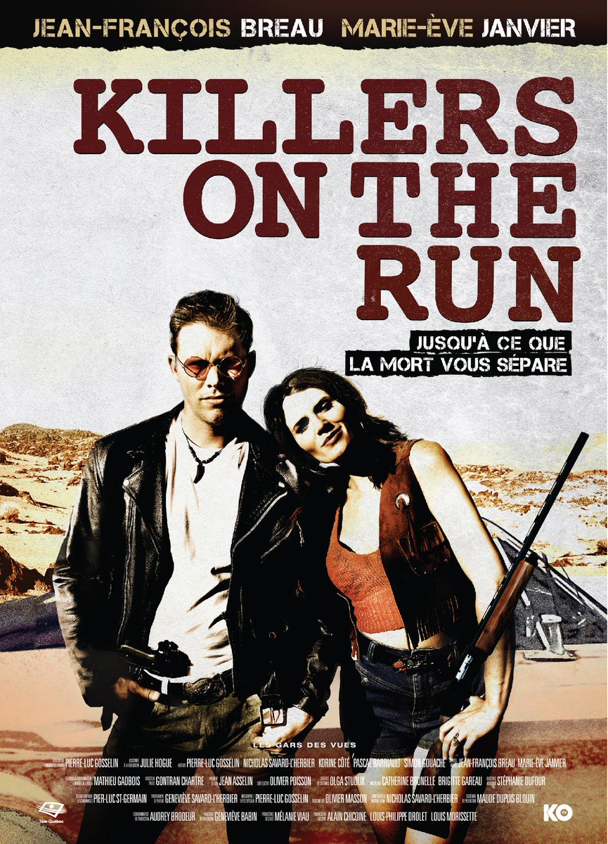 lesgarsdesvues's tweet photo. Avez-vous aimé la bande-annonce du film « Killers on the run » avec Marie-Ève Janvier et Jean-François Breau? #LGDV http://t.co/Tu4jivlBJb