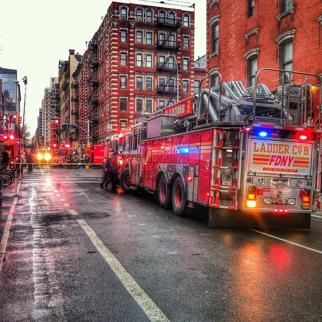 AFireStation's tweet image. Found this cool photo, not mine Who you gonna call?!? Ghostbusters! #fdny #ladder8 #lad8 #appartuas #fireapparatus …