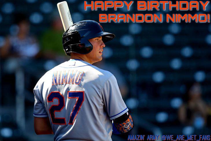 Happy Birthday to Mets prospect Brandon Nimmo! 