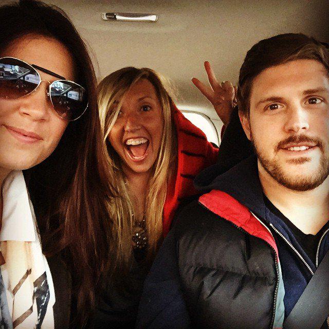 Chum1045's tweet photo. Where are YOU listening to #ChumFm tonight? @erinflom is having a Car Party!! Tweet me YOUR #ChumFmFridaySelfie ~Mer http://t.co/DlB5yJUXNL