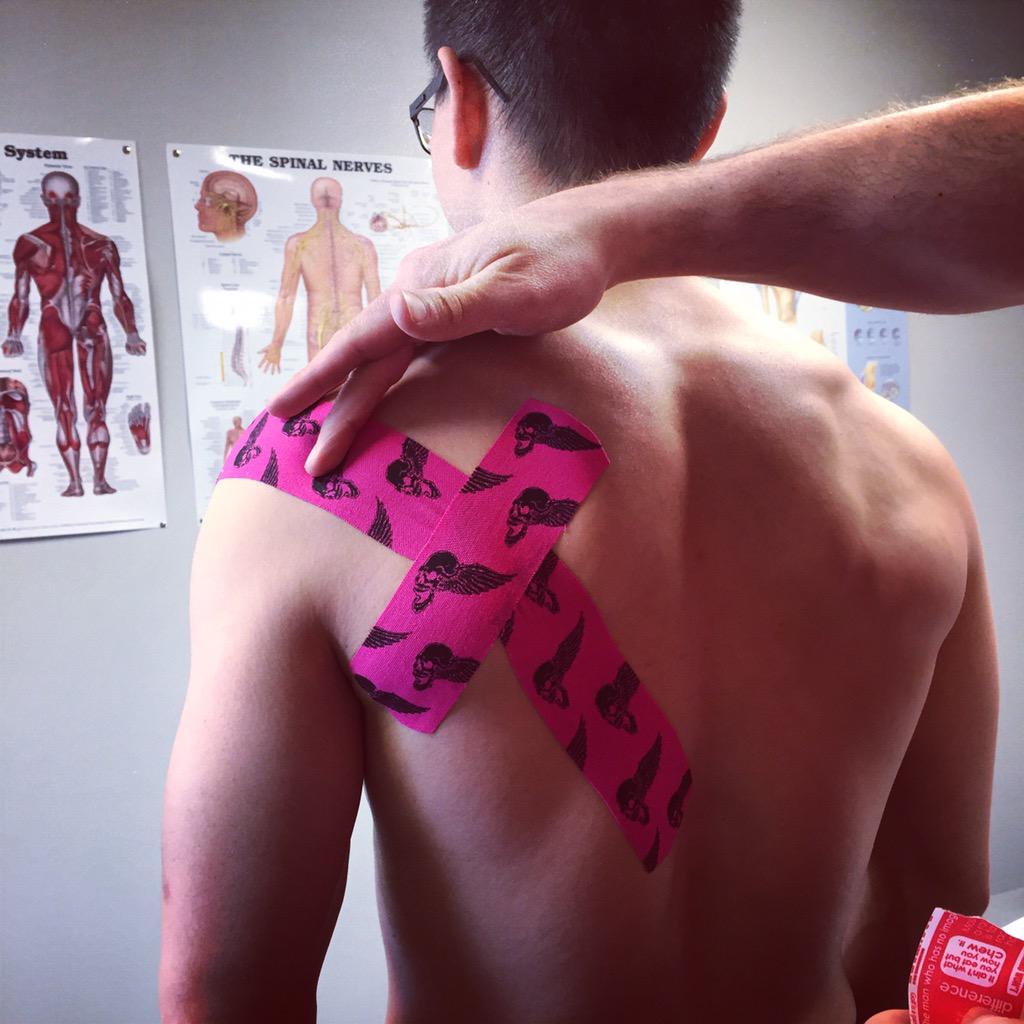 RockTape can be used to decrease pain and inflammation and will help optimize your performance! @RockTapeCanada #yeg