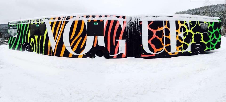 piatorgers1's tweet photo. Du trodde kanskje du hadde kul buss før du så vår #vogue http://t.co/OLG1OStPXP