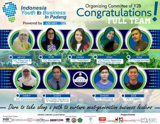 infoSumbar's tweet photo. .@padang_y2b Ini dia para pemuda/i dari AIESEC UNAND yg akan menyukseskan Y2B di Kota Padang.
#PadangY2B2015 http://t.co/u3OlrYo8PA