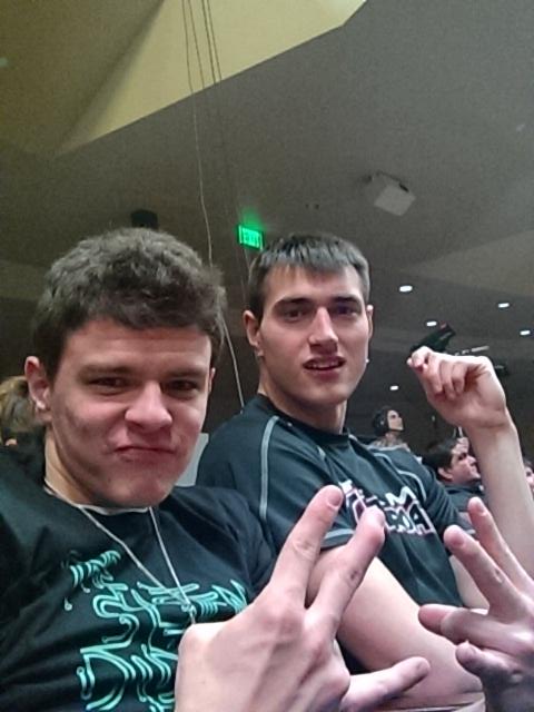 14schua's tweet photo. Lecrae concert number 2, with @DustinRieman3 http://t.co/3xIOynRZV8
