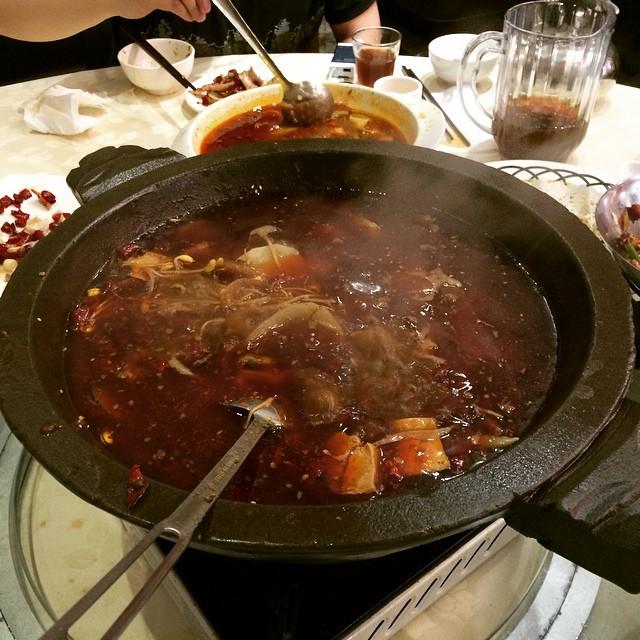 KateCZeng's tweet image. Spicy fish pot!（≧∇≦） ift.tt/1OGbTVb