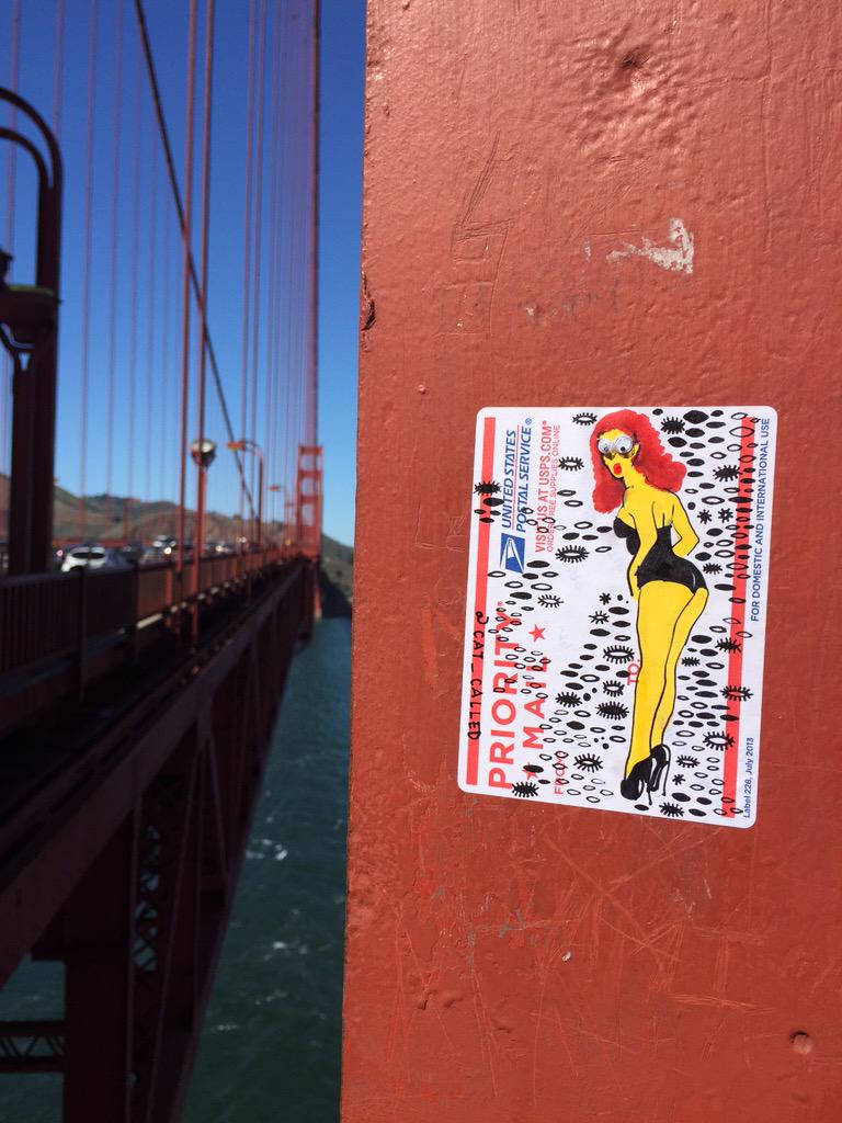 cat_called's tweet photo. Slapping babes on the bridge. #SanFrancisco http://t.co/jWZvhnVGy0