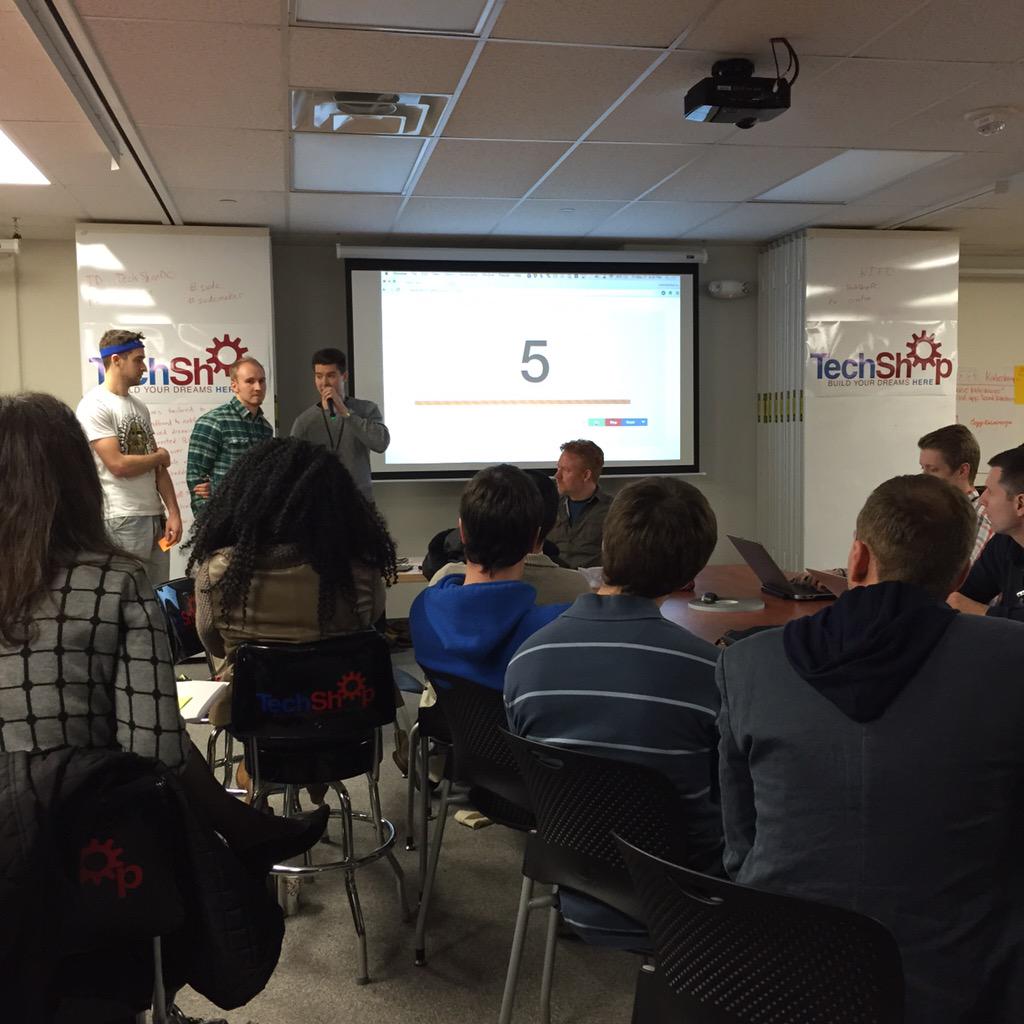 iotdevlabs's tweet image. Having fun listening to idea pitches at Startup Weekend DC @TechShopDC . We're glad to be a sponsor of this event!