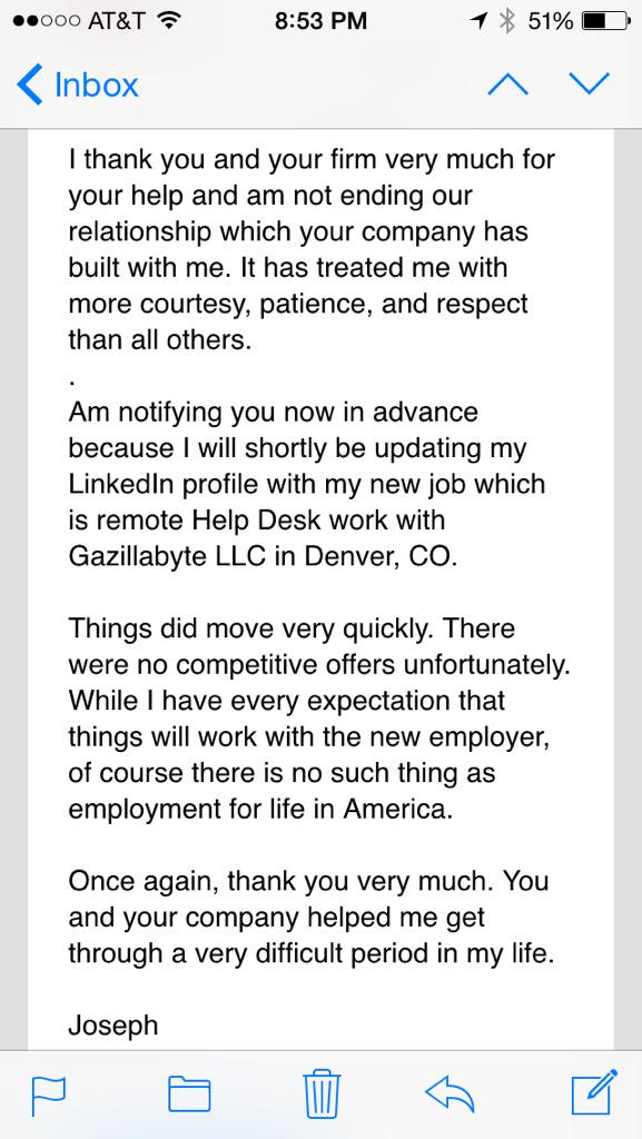 JimCarchidi's tweet image. This is why jfcstaffing.com exists - to better the lives of others. #rewarding #worthwhilework