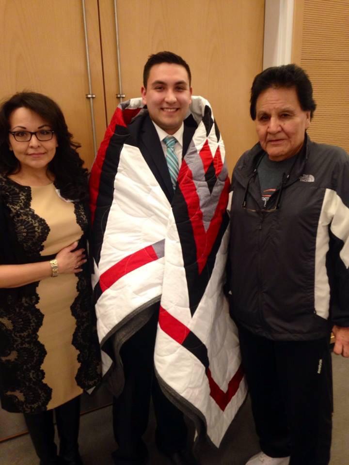 Thank you <a href="/USDTiospaye/">USD Tiospaye</a> for such a huge honor, and for putting on another incredible Native American Alumni Banquet!