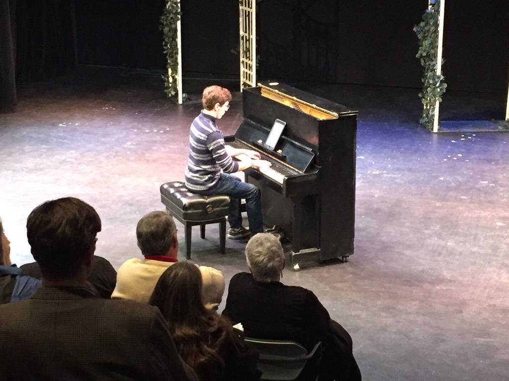 SCPerformances's tweet image. Even out-of-tune pianos have a sweet sound when played by an artist. #TheRoadsToHome