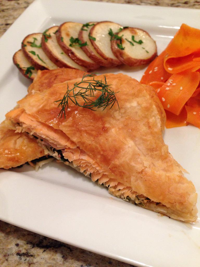 SHunter25's tweet photo. #puffpastry wrapped #troutfillets @Fresh2home #stockbox http://t.co/k0l3UT0UWA #ordertoday #farmtofork #yqrfood http://t.co/XatCQX5W2N