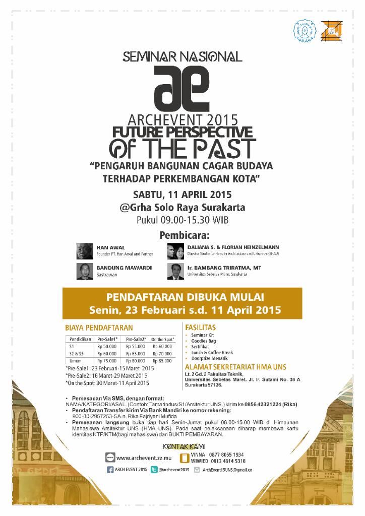 archeventuns's tweet photo. @IMARTA_315 H-1 closing Presale Sem-Nas "Pengaruh Bangunan Cagar Budaya terhadap Perkembangan Kota" daftar hari ini!! http://t.co/3OF6al0nvi