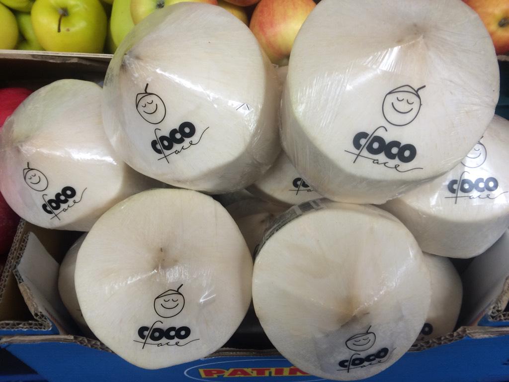 BarleylandsShop's tweet photo. These are back in today!

Caused quite a stir last time around 

#YoungCoconuts
#CoconutWater http://t.co/ADNFMfEfIt