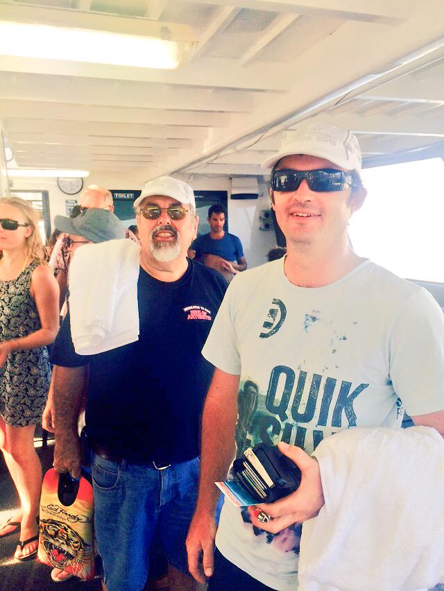 perkinsm14's tweet photo. #ccb2g the boys from Darwin after a long day of leisure #cairns #comcater dealer trip http://t.co/NfmgHe7cgI