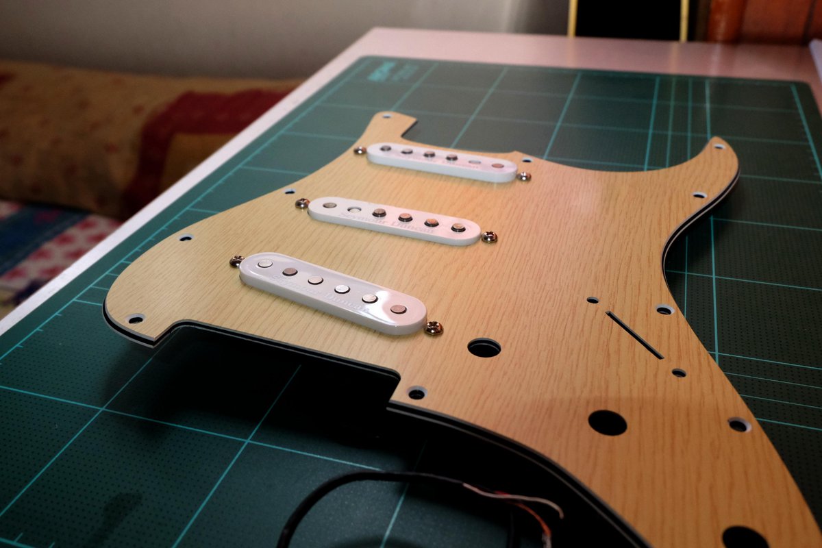 JittakornPed's tweet image. ลงมือทำกันต่อ
#Midify #Guitar #music #Fender #Startocaster