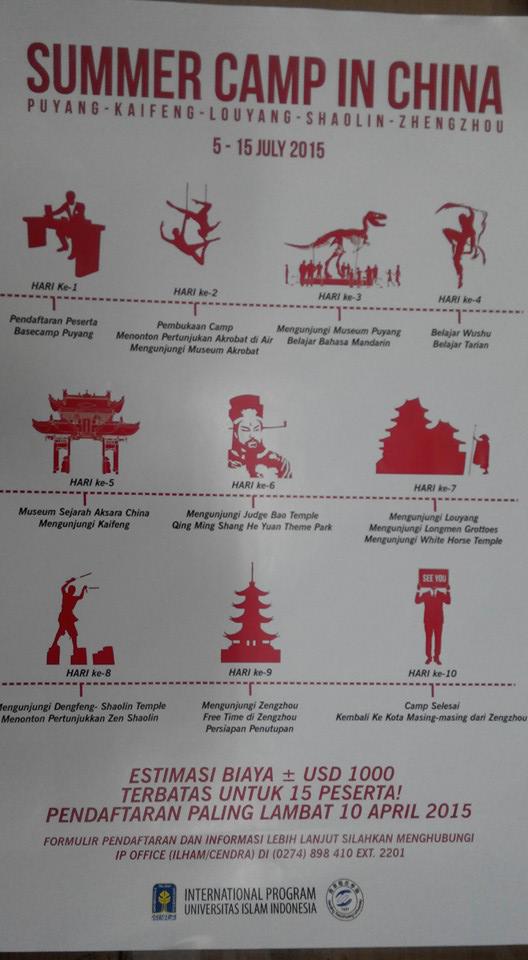 InformatikaUII's tweet photo. Summer Camp in China http://t.co/dujB5PRXNJ
