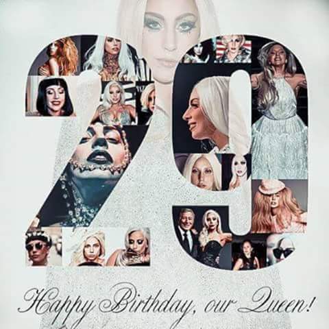 Ivannamusica's tweet photo. #HappyBirthdayLadyGaga #Happy29thBirthdayGaga #LadyGaga #HappyBirthdayGaga #GagaBirthday http://t.co/bWMNiwWn5Z