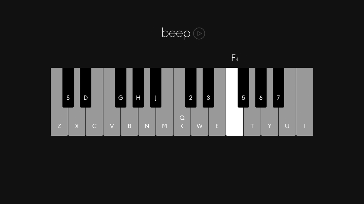 stew_rtsmith's tweet photo. Beep is a JavaScript toolkit for making synthesizers: http://t.co/oqXEGw7FoV Source code: https://t.co/q6wLTE8jii http://t.co/1RxyCyVf9O