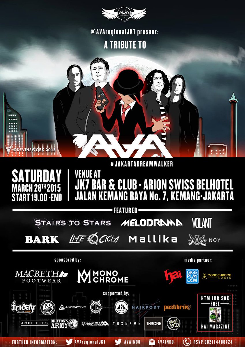AVARegionalJKT's tweet photo. Acara kita tentunya didukung juga oleh 2 komunitas keren @AVAindo &amp; @GriffonsArmy http://t.co/5UXC7pde8M