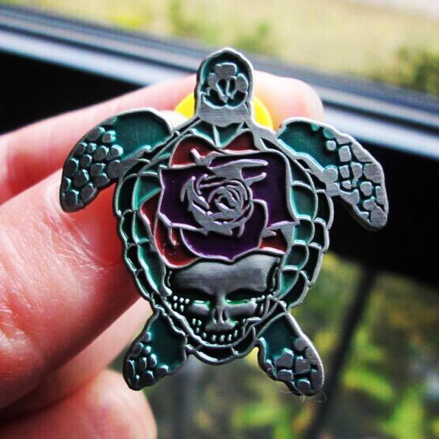 Pinlightened's tweet image. We're gonna be in Boulder tomorrow for @darkstarorch at the Boulder theater! And we will have our Terrapin Rose 2.0