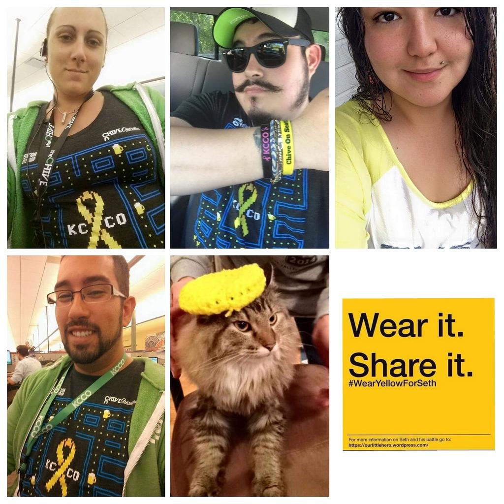 chiveworld's tweet photo. #wearyellowforseth @ChiveNation @theCHIVE http://t.co/m6SYB5iumY