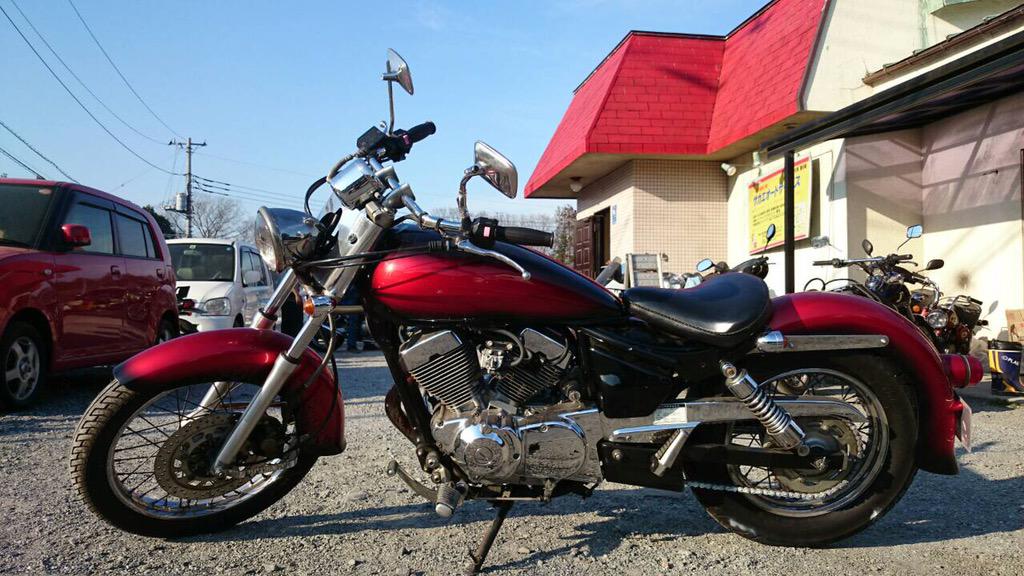 美品YAMAHAビラーゴ250cc ワインレッド