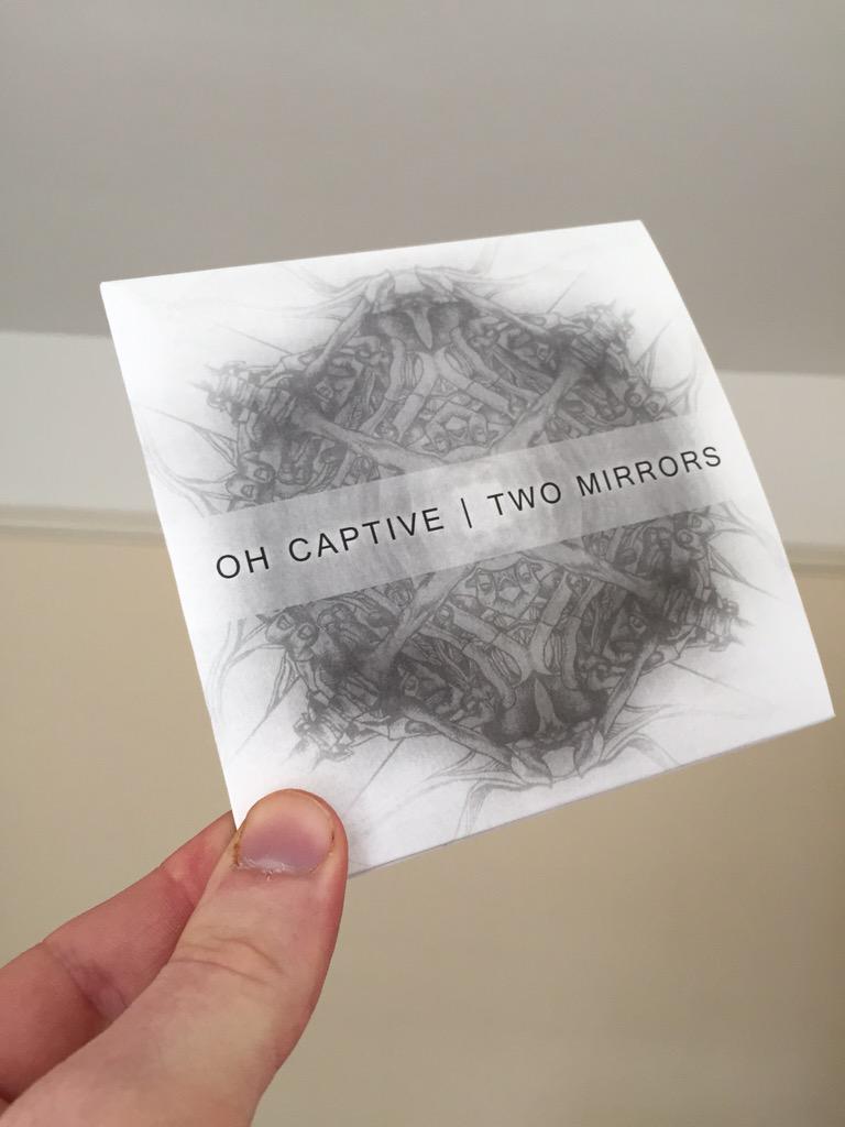 OhCaptive's tweet photo. If you want a physical copy of new EP Two Mirrors head over to http://t.co/4fS5VjlpPd We have limited supplies left! http://t.co/Bexn8Vbzmc