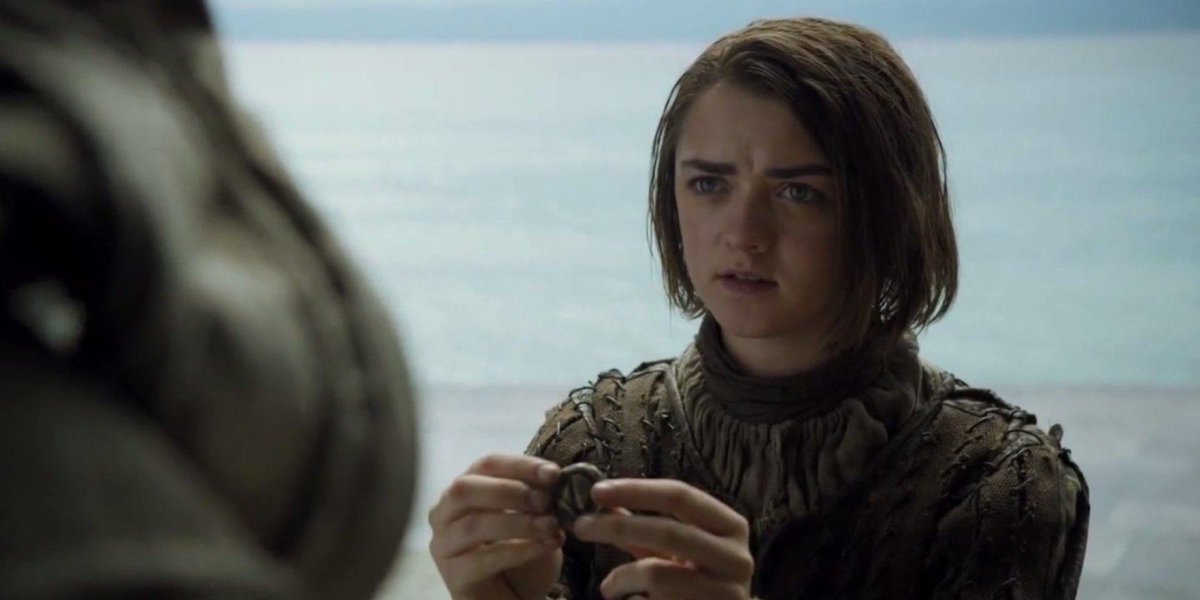 HuffPost's tweet photo. See the full first clip of Arya in "Game of Thrones" Season 5 http://t.co/UjWjlfYCK1 http://t.co/svYeASVzG8