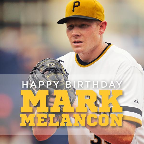 Happy Birthday to Pirates closer REmessage to wish Mark The Shark a Happy Birthday! 