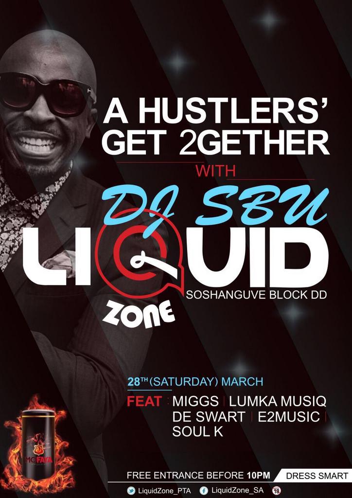 djsbu's tweet photo. 7pm I'm at #BlackManCreateSeminar
10pm #LiquidZoneBlockDD both Soshanguve 
At 1am I'm on the decks at @MolokoPretoria http://t.co/y7XG12BkXl